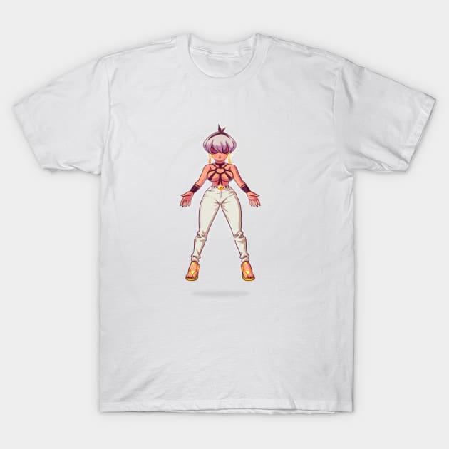 The Queen Of Fighters T-Shirt by BrunoMota